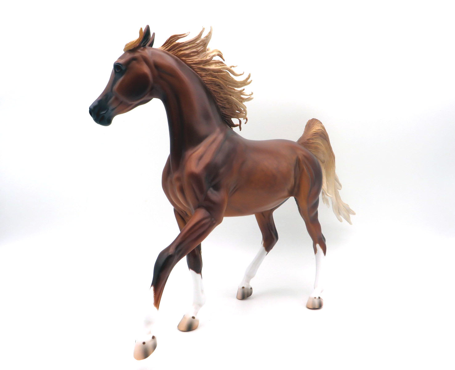 Ely-OOAK Dapple Chestnut Arabian By Caroline Boydston 8/15/22