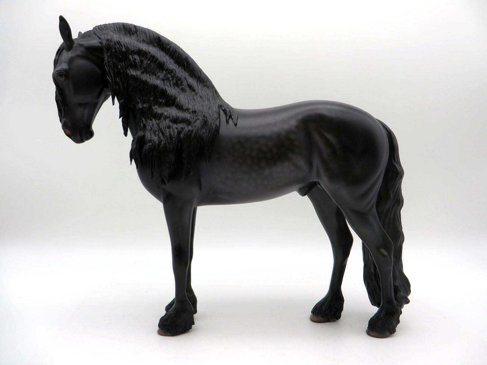 Dover-OOAK Dapple Black Andalusian By Caroline Boydston 8/15/22