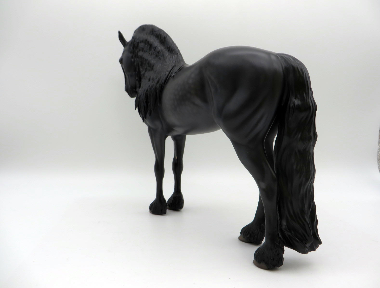 Dover-OOAK Dapple Black Andalusian By Caroline Boydston 8/15/22