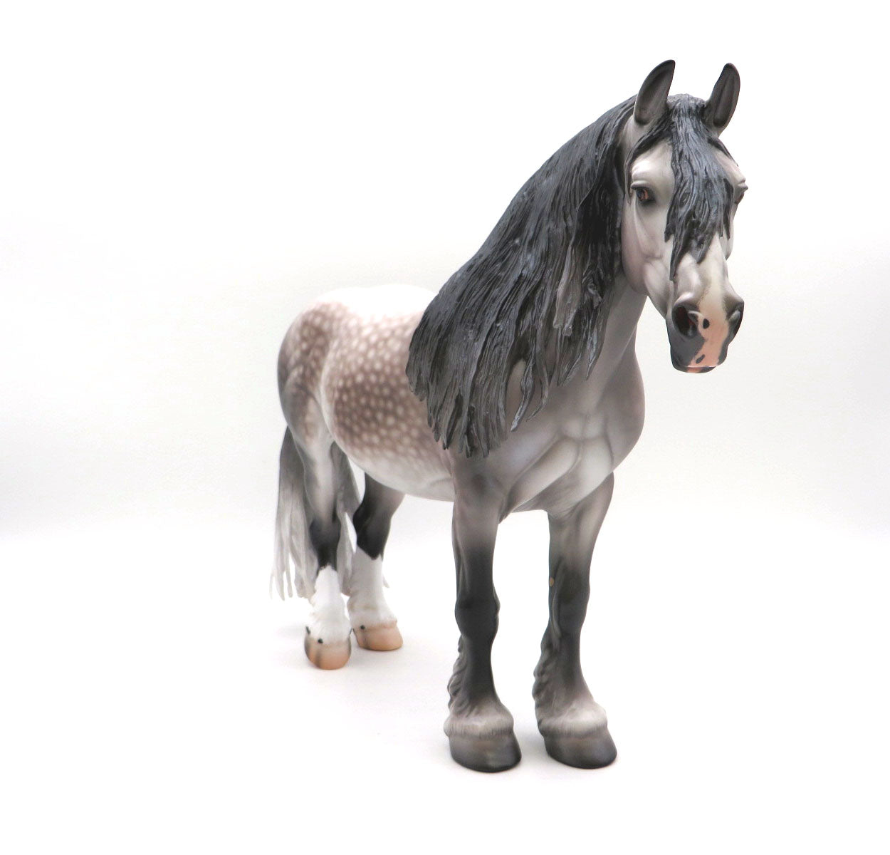 Tintagel-OOAK Rose Grey Heavy Draft By Caroline Boydston 8/15/22