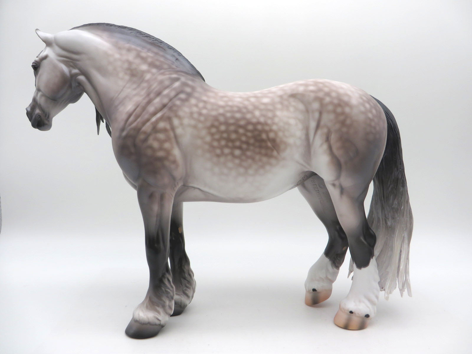 Tintagel-OOAK Rose Grey Heavy Draft By Caroline Boydston 8/15/22