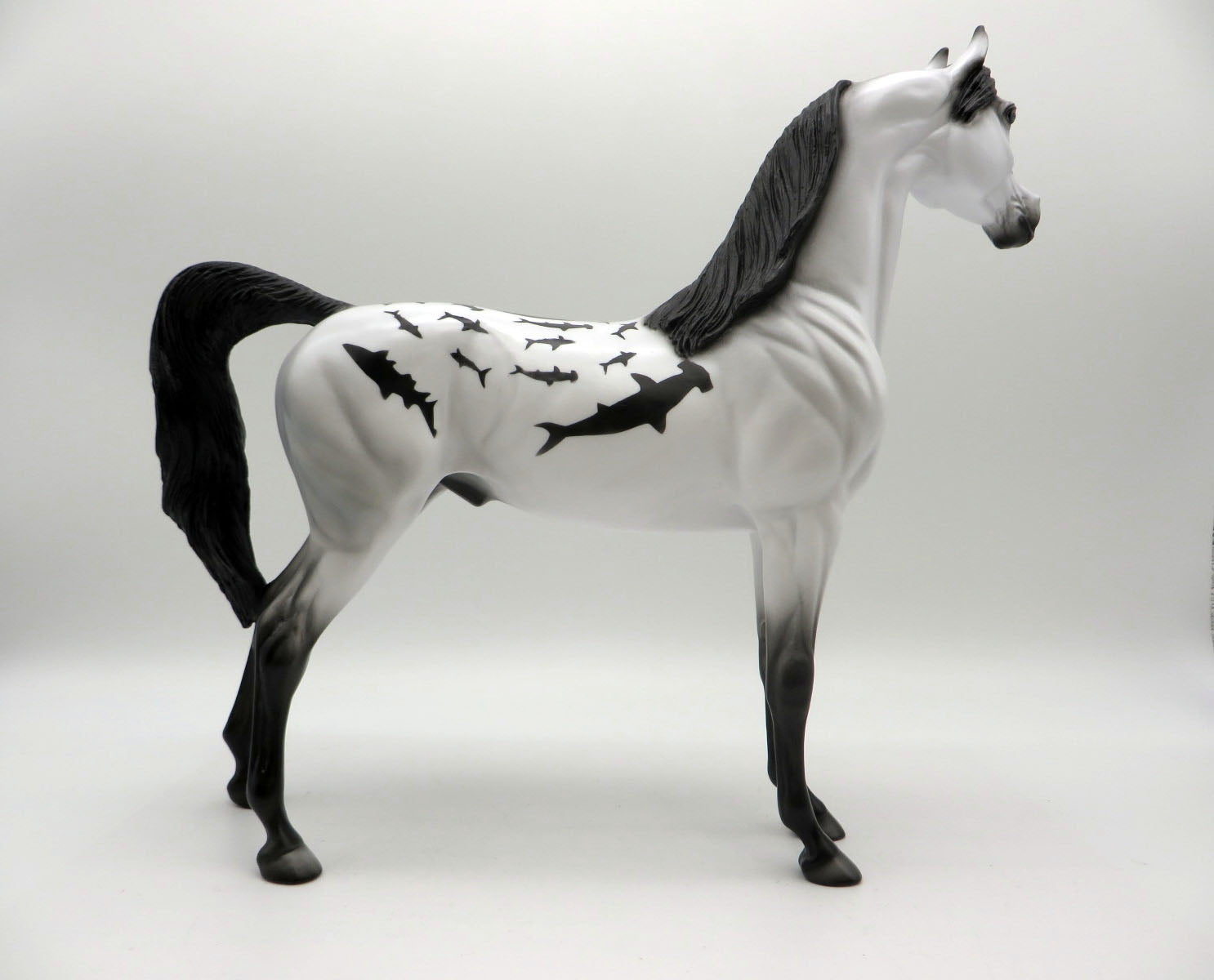 Shark Nose-OOAK Deco Arabian Shark Week 22