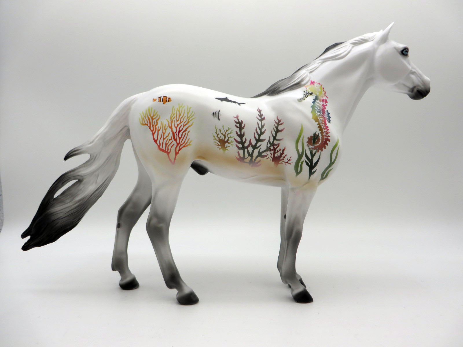 Ocean's Eleven-OOAK Deco Mustang Shark Week 22