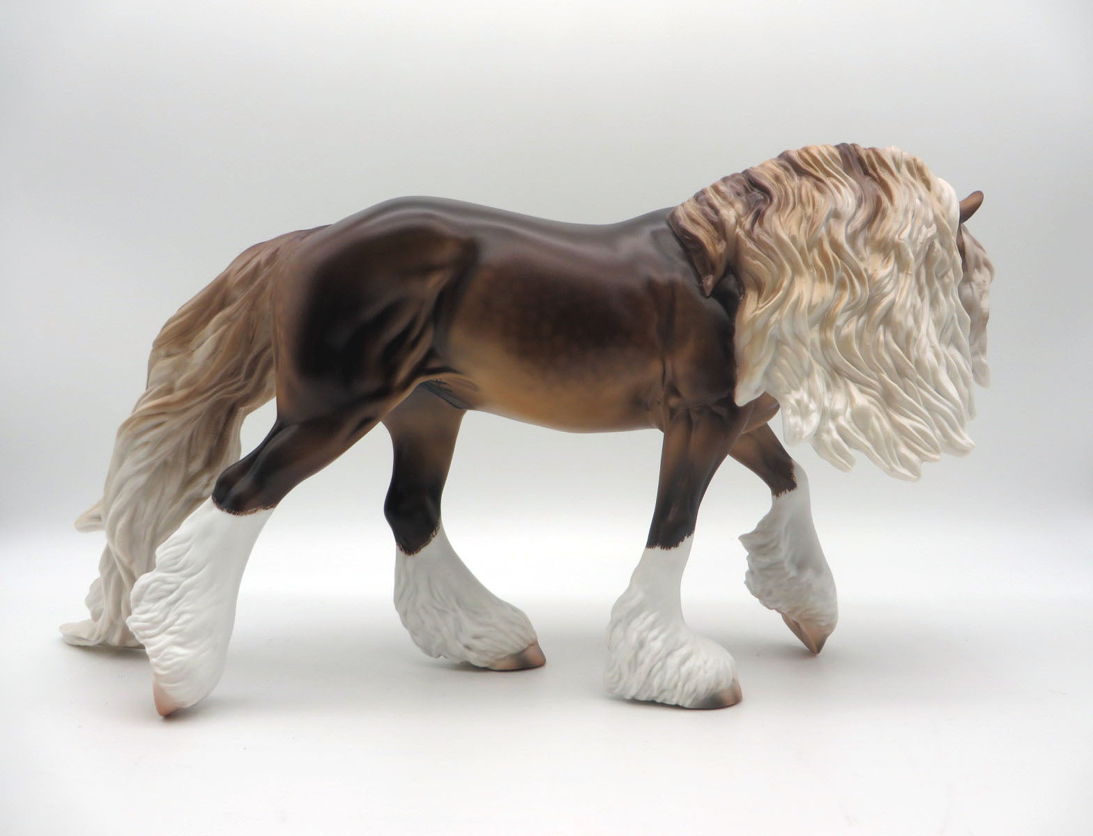 Lewis-OOAK Silver Dapple Cob Painted By Caroline Boydston AOTH 22