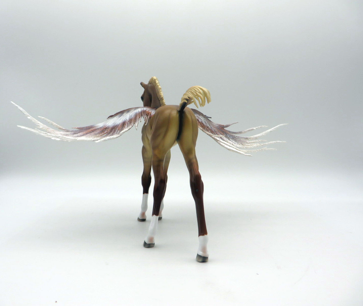 Ornithes Areioi-OOAK Deco Arabian Foal Painted By Ellen Robbins AOTH 22