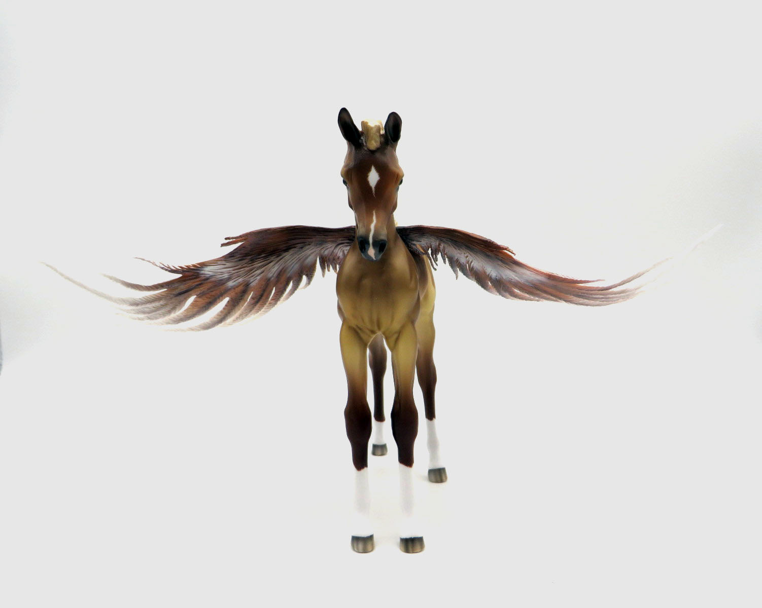 Ornithes Areioi-OOAK Deco Arabian Foal Painted By Ellen Robbins AOTH 22