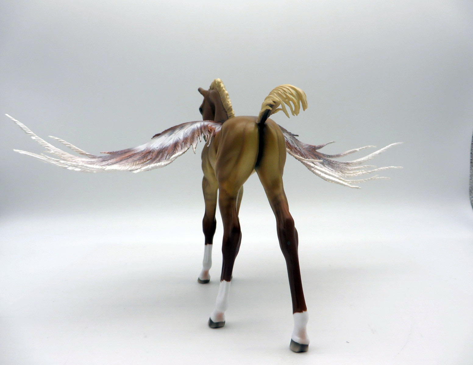 Ornithes Areioi-OOAK Deco Arabian Foal Painted By Ellen Robbins AOTH 22