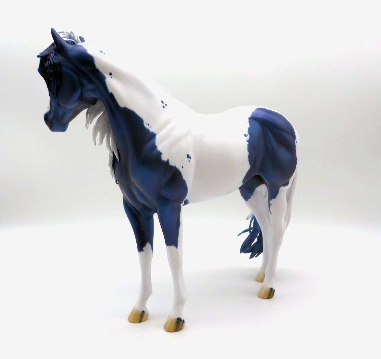 Blue Swift One-OOAK Deco ISH Painted By Carrie Keller AOTH 22