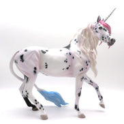 The Spotted Unicorn-OOAK Spotted Arabian Mare By Julie Keim  AOTH 22