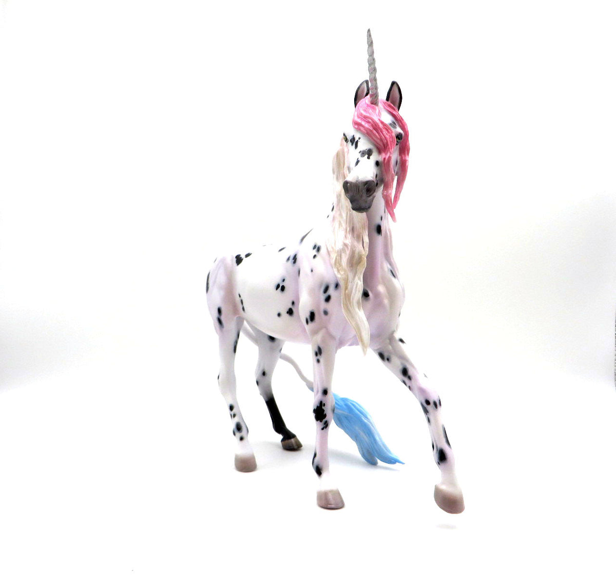 The Spotted Unicorn-OOAK Spotted Arabian Mare By Julie Keim  AOTH 22