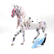 The Spotted Unicorn-OOAK Spotted Arabian Mare By Julie Keim  AOTH 22