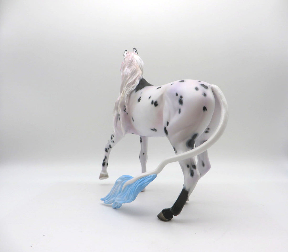 The Spotted Unicorn-OOAK Spotted Arabian Mare By Julie Keim  AOTH 22