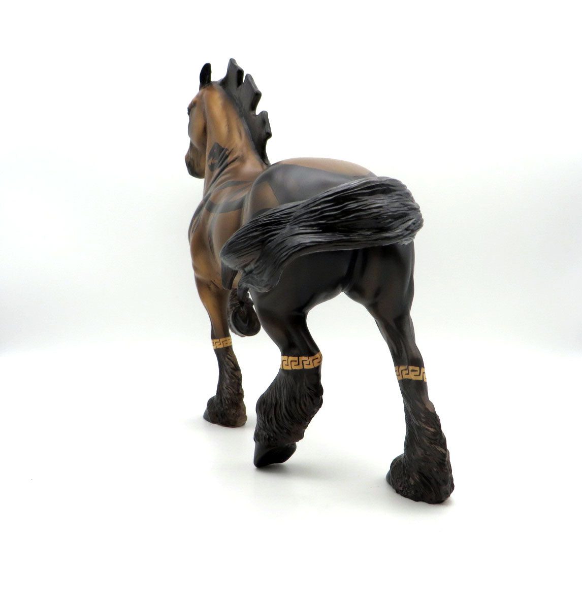 Heracles-OOAK Deco Trotting Drafter By Dawn Quick AOTH 22
