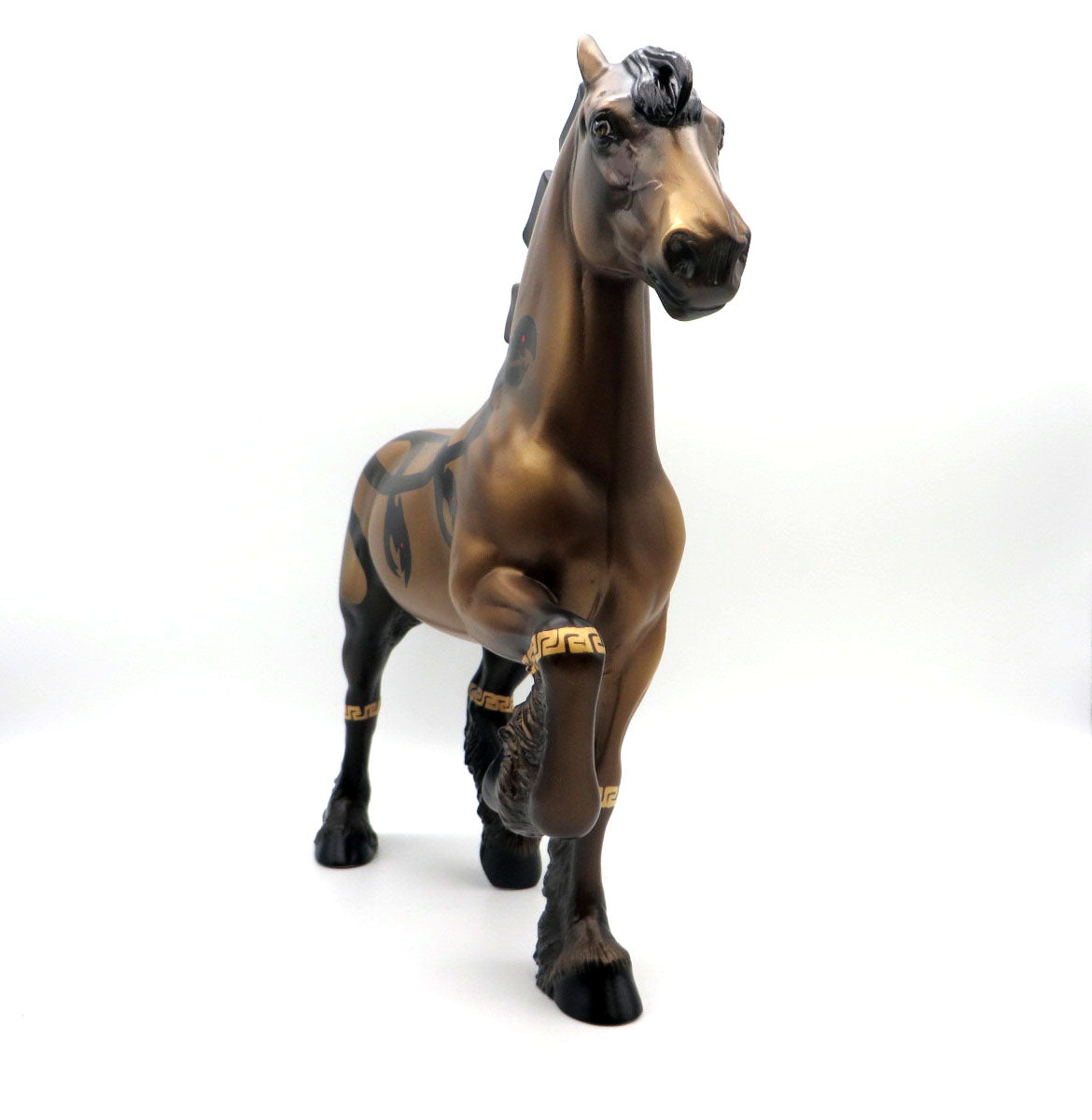 Heracles-OOAK Deco Trotting Drafter By Dawn Quick AOTH 22