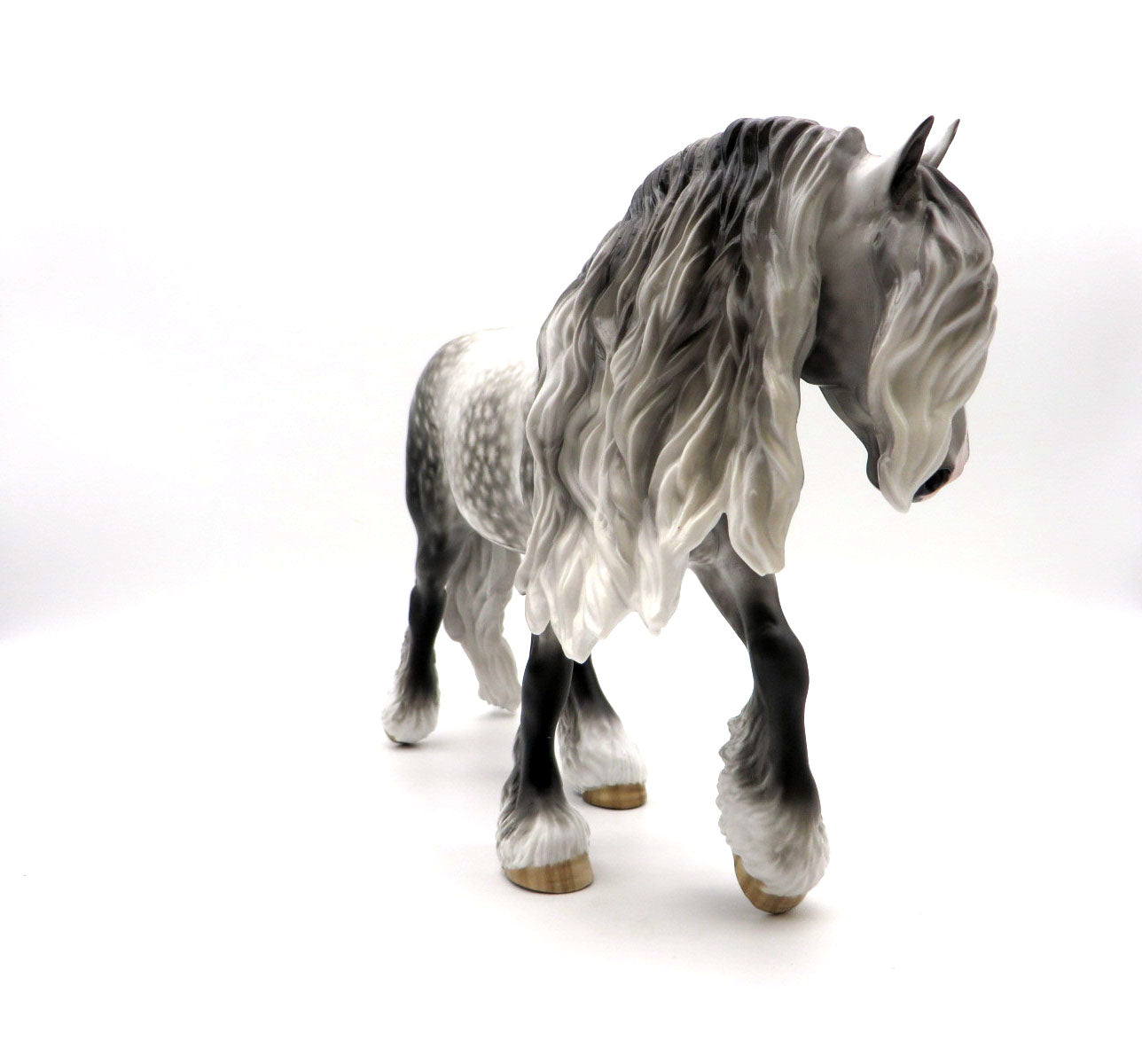 Simply Irresistible -OOAK Dapple Grey Cob by Sheryl Leisure 8/24/22
