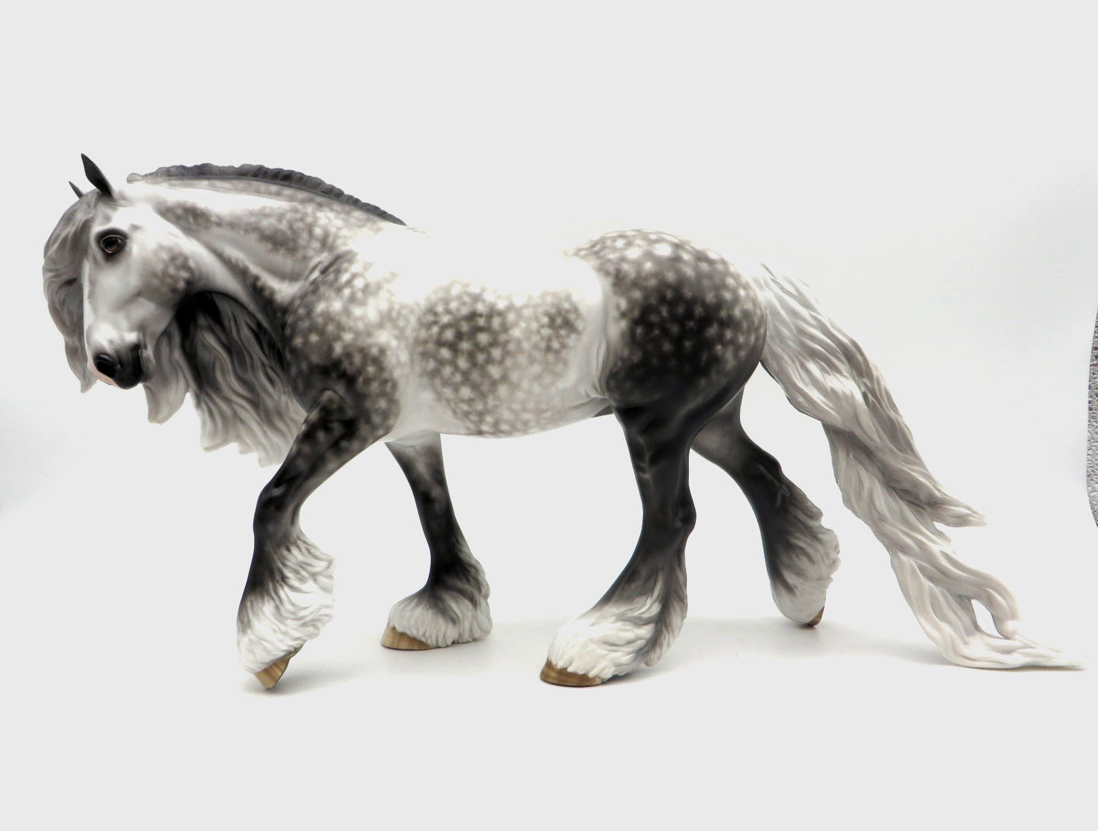 Simply Irresistible -OOAK Dapple Grey Cob by Sheryl Leisure 8/24/22