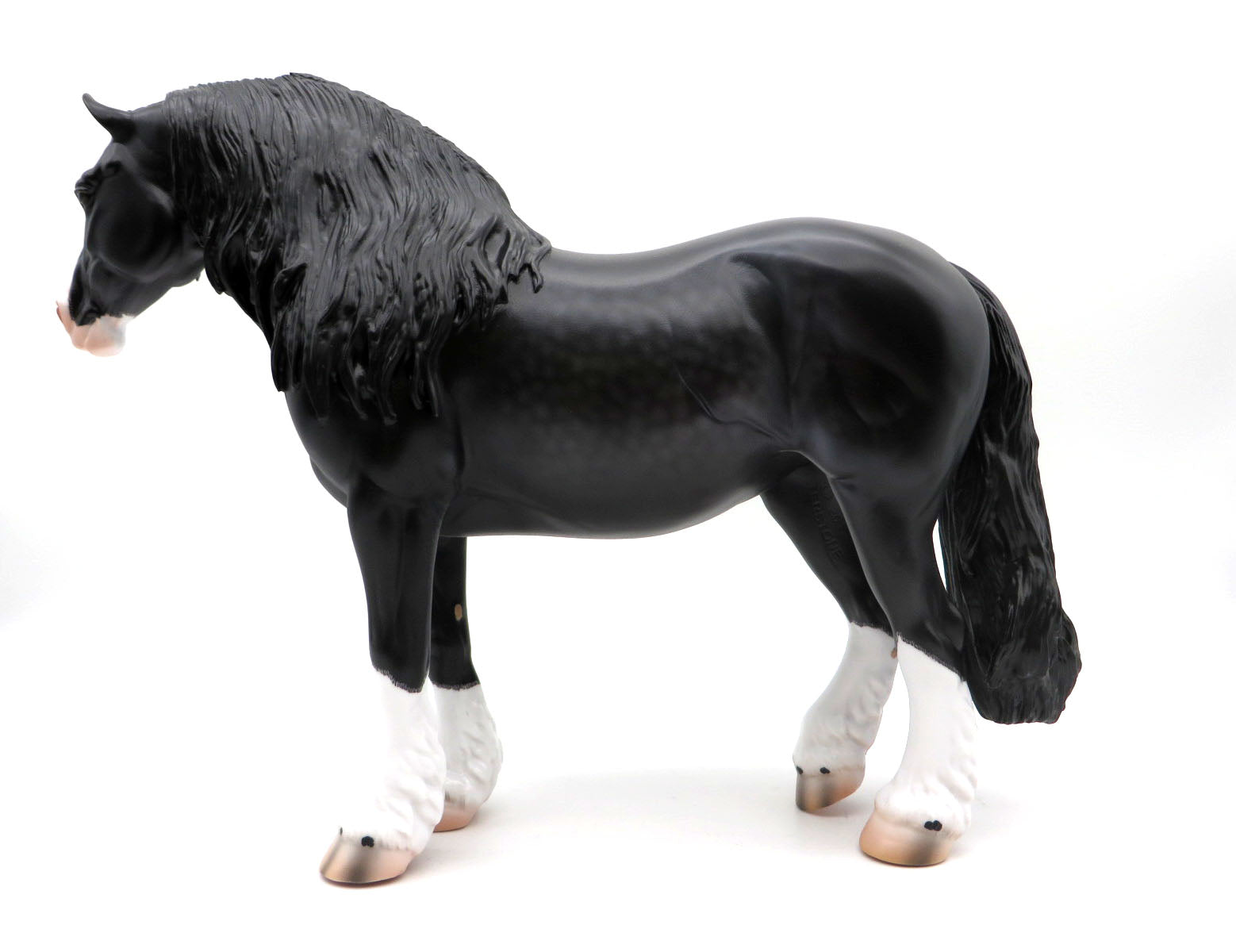 Somerset-OOAK Dapple Black Heavy Draft By Caroline Boydston 8/24/22