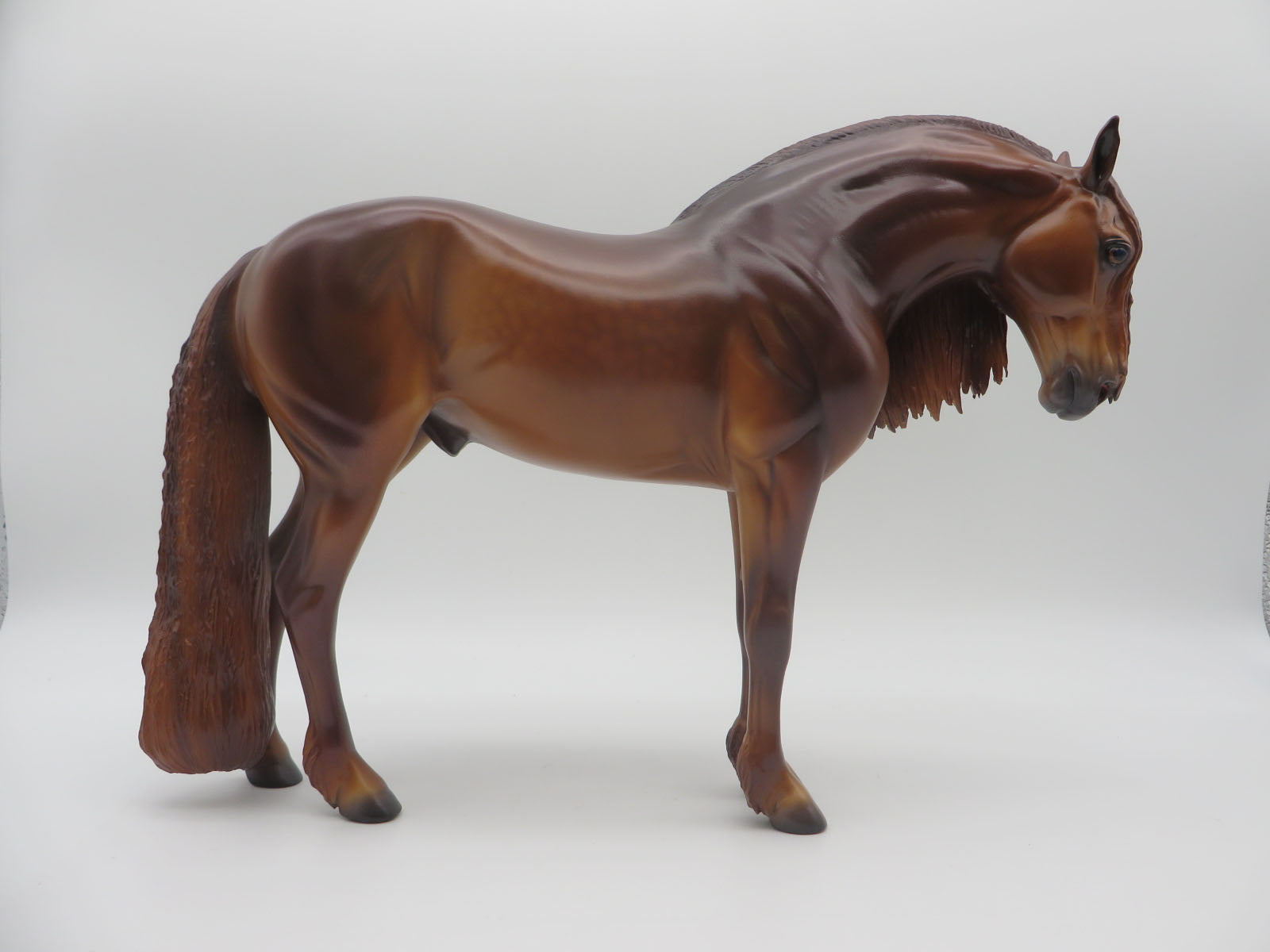 Kenning-OOAK Dapple Chestnut Andalusian By Caroline Boydston 11/22