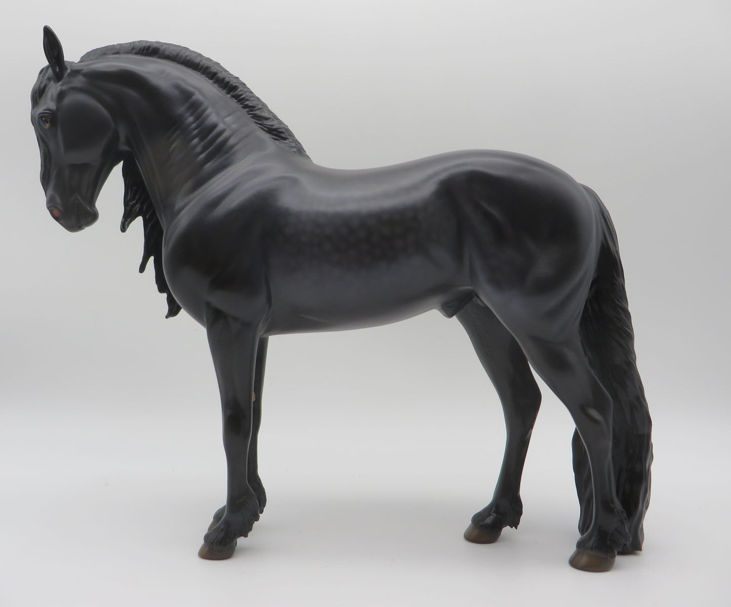 Lombardo-OOAK Dapple Black Andalusian By Caroline Boydston 11/14/22