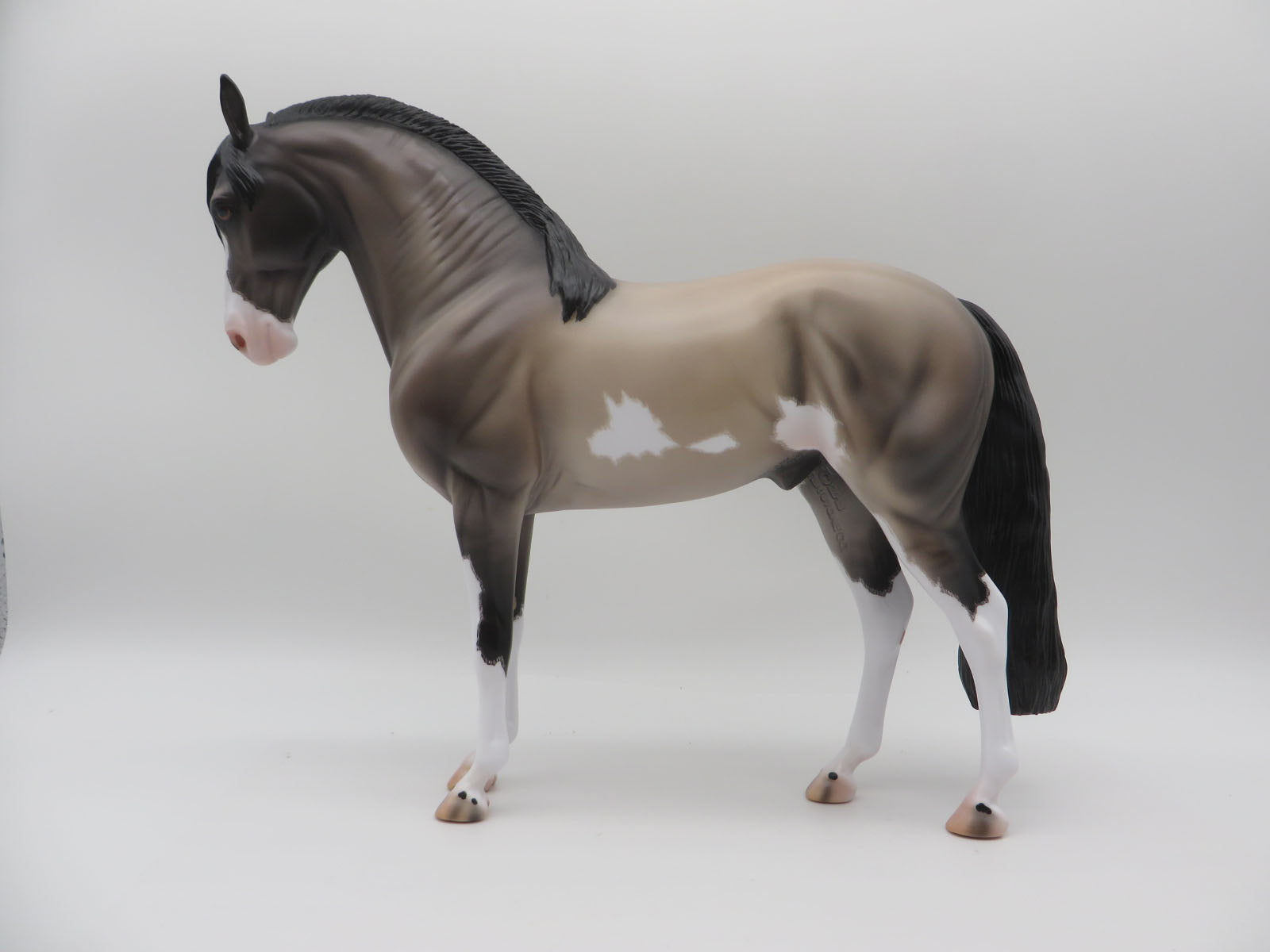 Krupa-OOAK Grulla Pinto Andalusian By Caroline Boydston 11/14/22