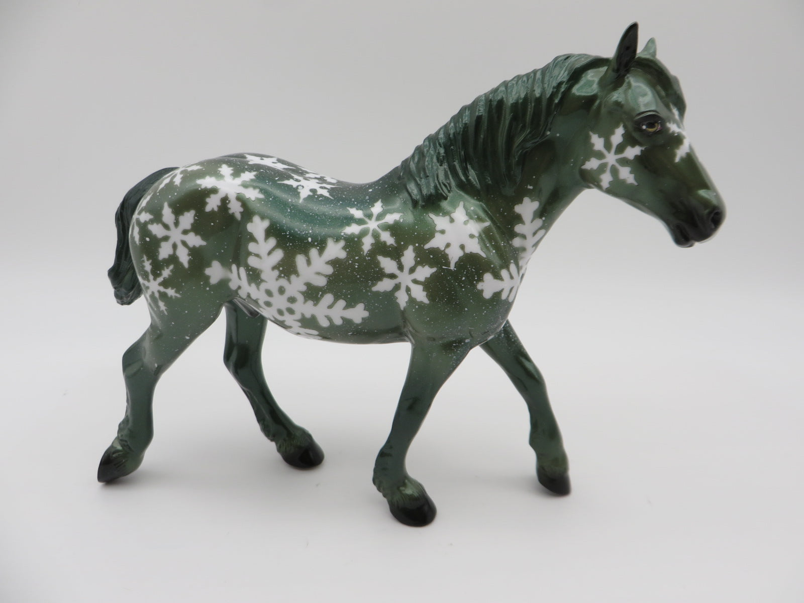 Tree-mendously Flakey - OOAK - Decorator Pebble Draft - Painted by Dawn Quick - CT22