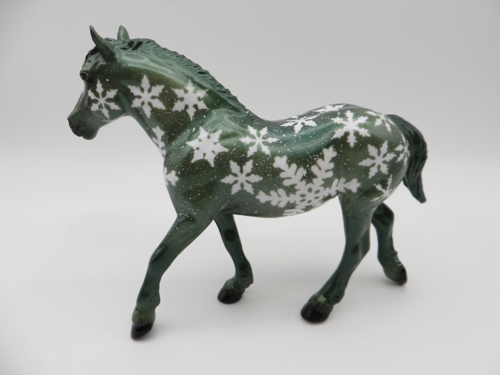 Tree-mendously Flakey - OOAK - Decorator Pebble Draft - Painted by Dawn Quick - CT22