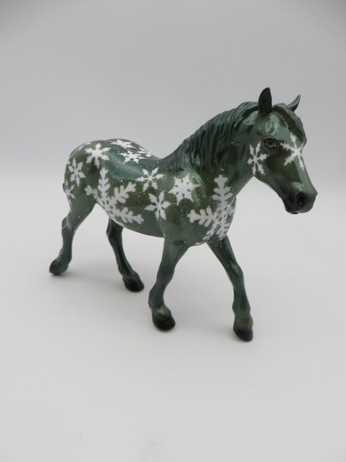 Tree-mendously Flakey - OOAK - Decorator Pebble Draft - Painted by Dawn Quick - CT22