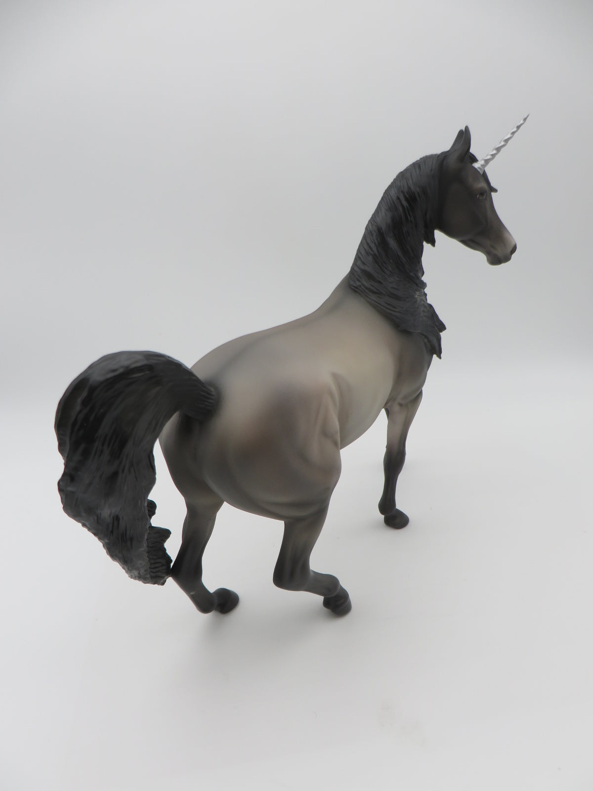 Holiday Magic - OOAK - Unicorn Arabian Mare By Angela Marleau- Christmas Tails 2022 - CT22