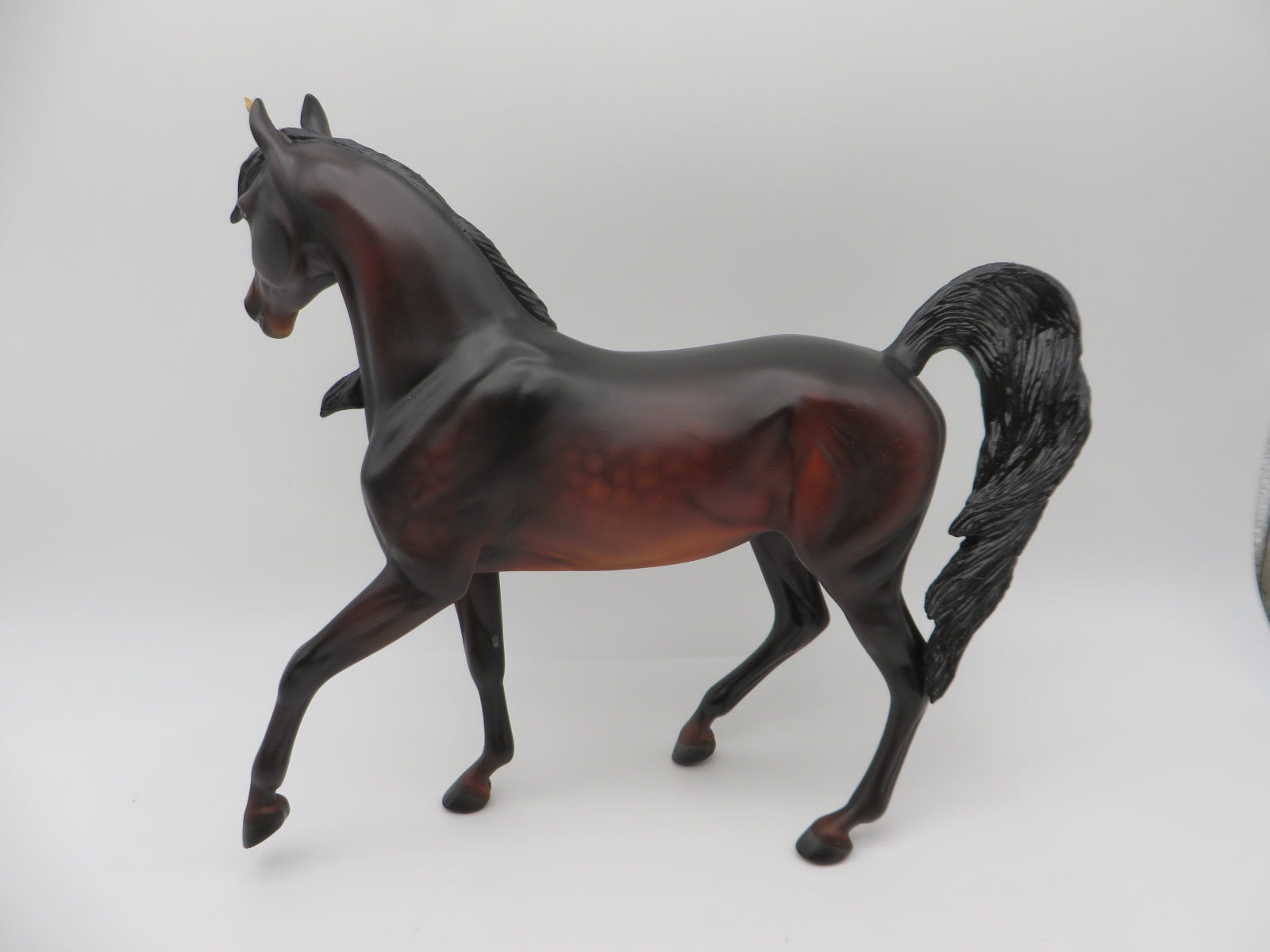 Myrrh - OOAK - Unicorn Arabian Mare By Angela Marleau- Christmas Tails 2022 - CT22