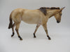 A Christmas Surprise - OOAK - Custom Dun Mule - by Donna Fredley - Christmas Tails 2022 - CT22