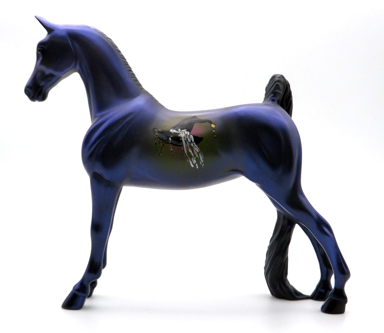 Sadako OOAK Deco Saddlebred Pebbles Painted By Jas MM 21