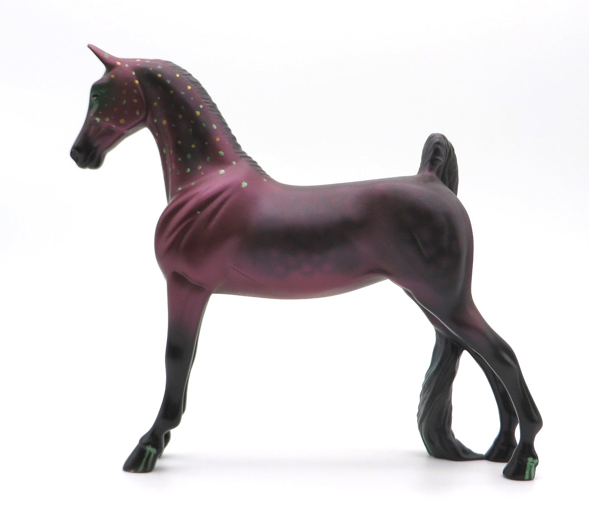 Vadar OOAK Deco Saddlebred Pebbles Painted By Jas MM 21