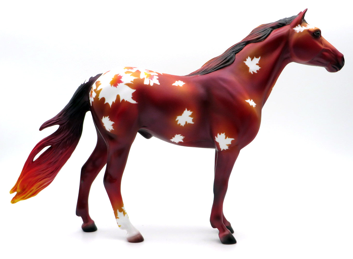 Acorn OOAK Deco Spanish Mustang Painted By Jas MM 21