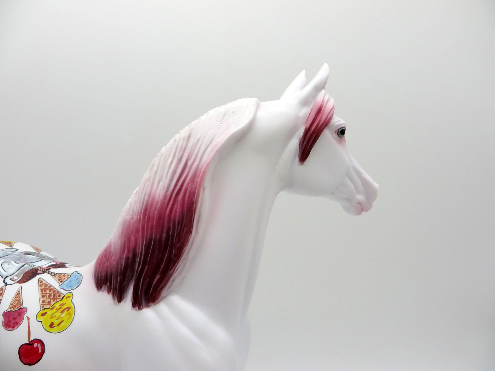 Ice Cream Sunday-OOAK Morgan National Ice Cream Deco Painted by Jas Fanning 7/23/21