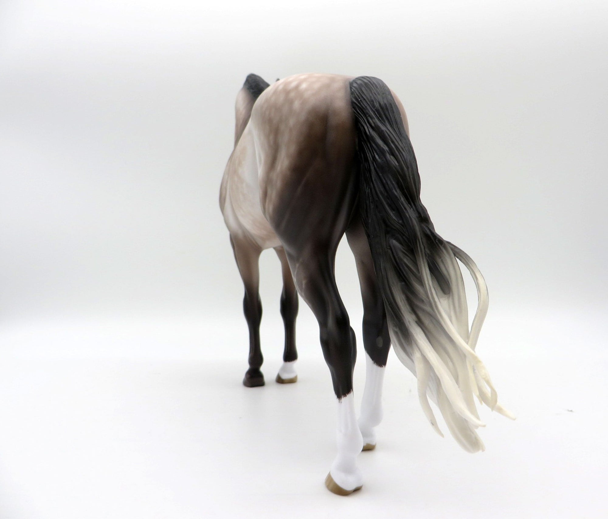 Imperial-OOAK Rose Grey Andalusian Painted by Sheryl Leisure 11/29/21