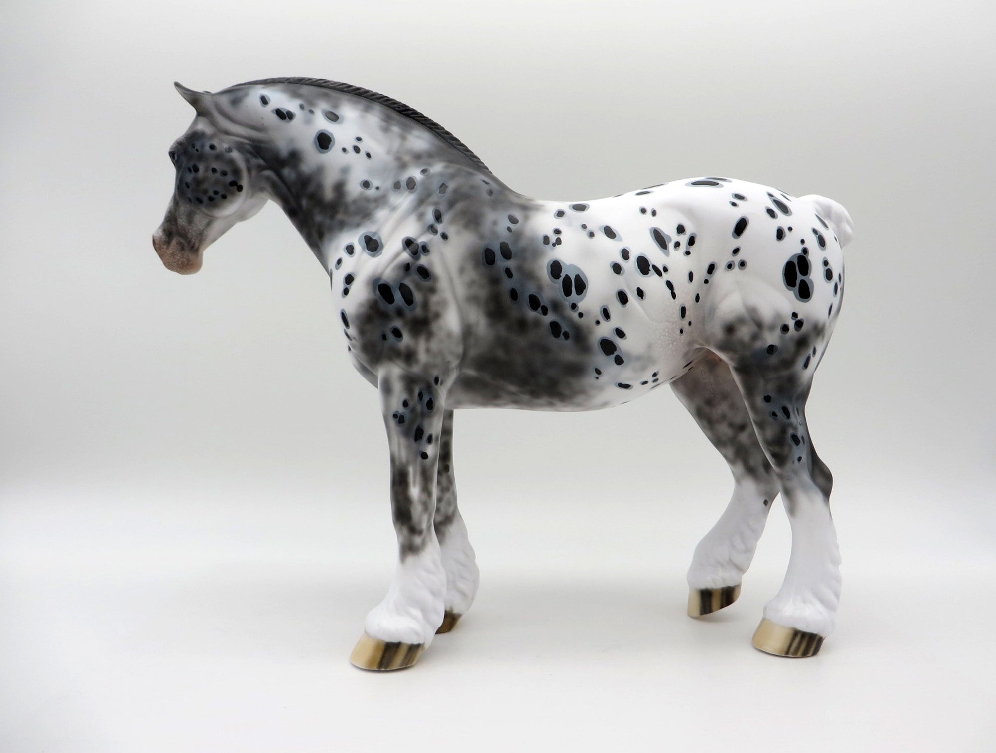 Inca-OOAK Appaloosa Heavy Draft Mare SHCF 2021