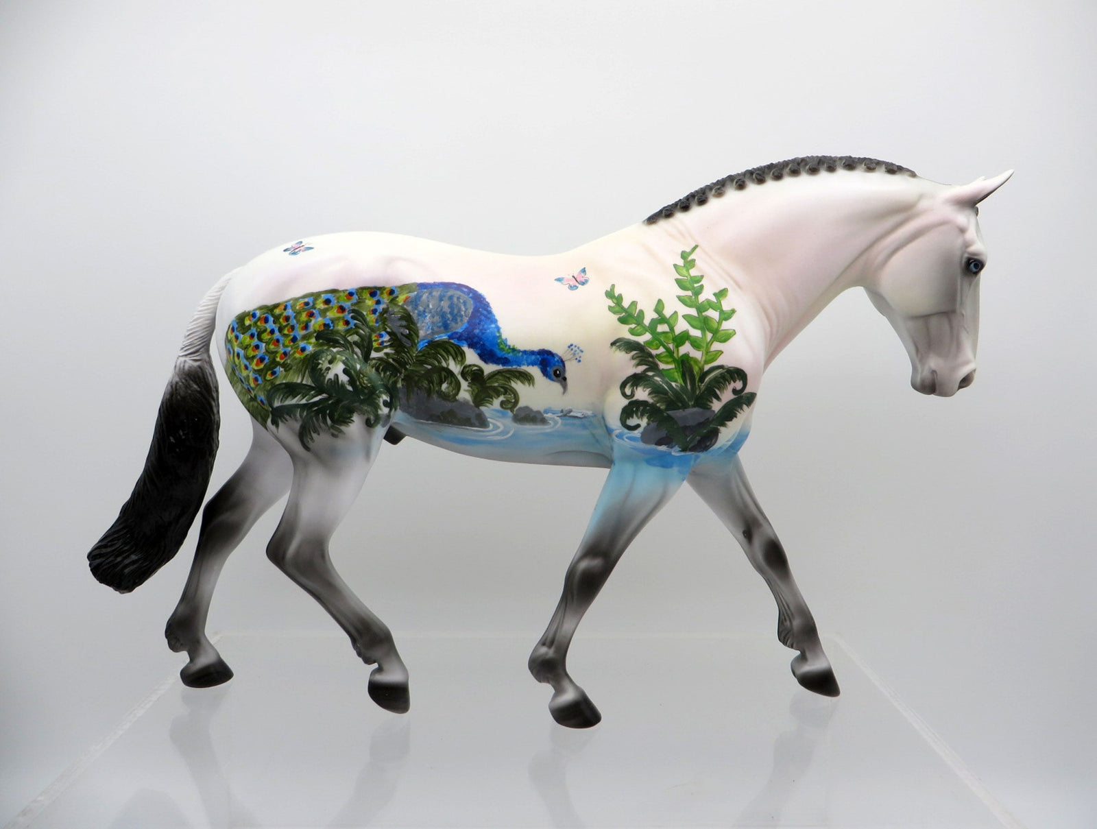 India Blue-OOAK Irish Draft Decorator SHCF2021