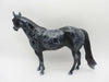 Indigo Gabbro - OOAK - Decorator Ideal Stock Horse by Ellen Robbins - SHCF23