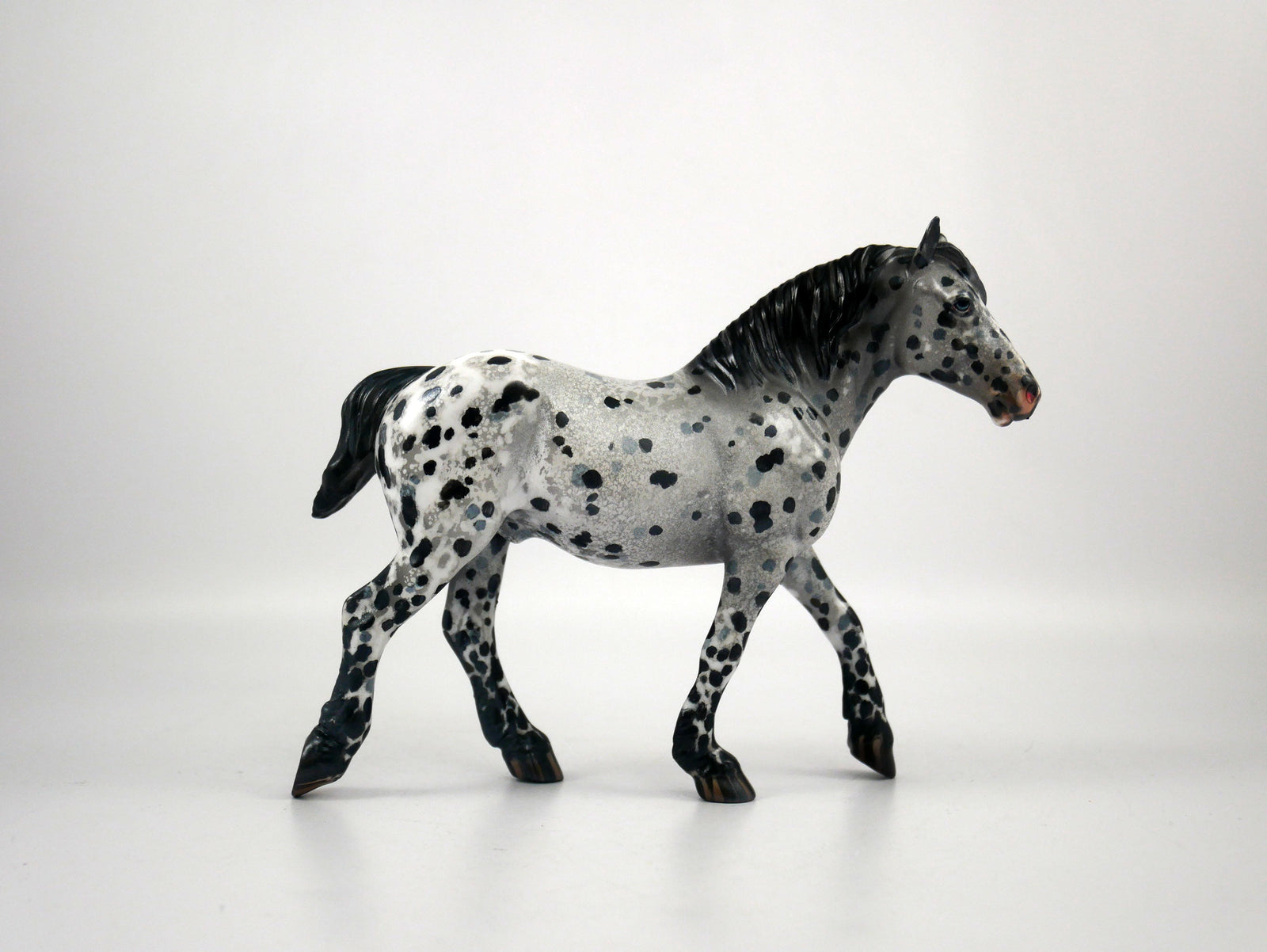 My Favorite Spots-OOAK Appaloosa Pebbles Trotting Drafter 1/8/21