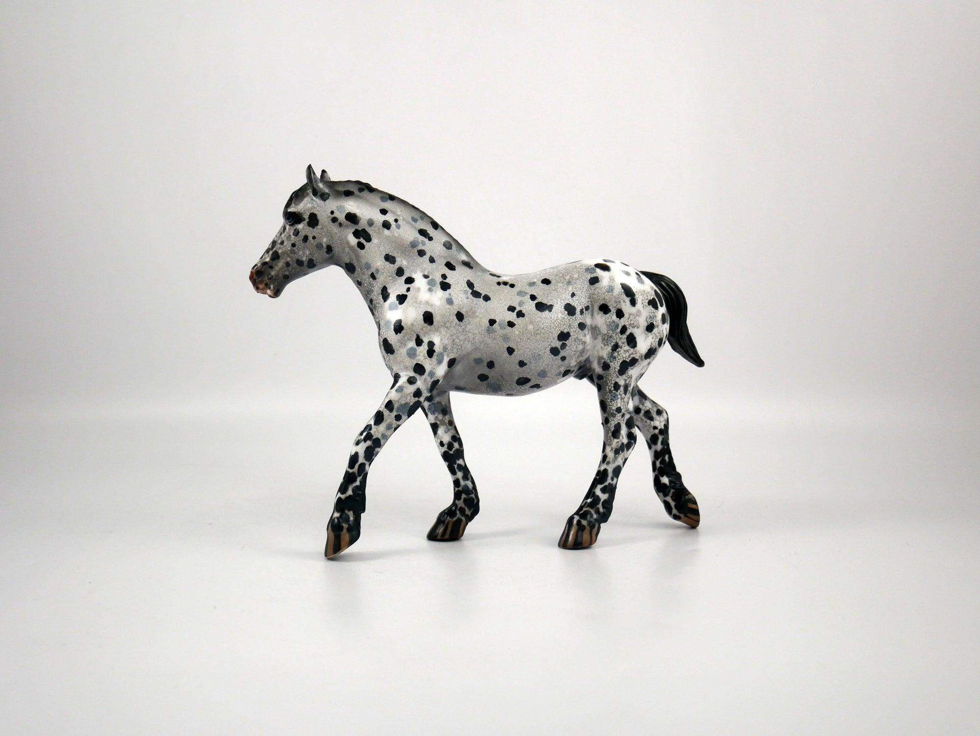 My Favorite Spots-OOAK Appaloosa Pebbles Trotting Drafter 1/8/21