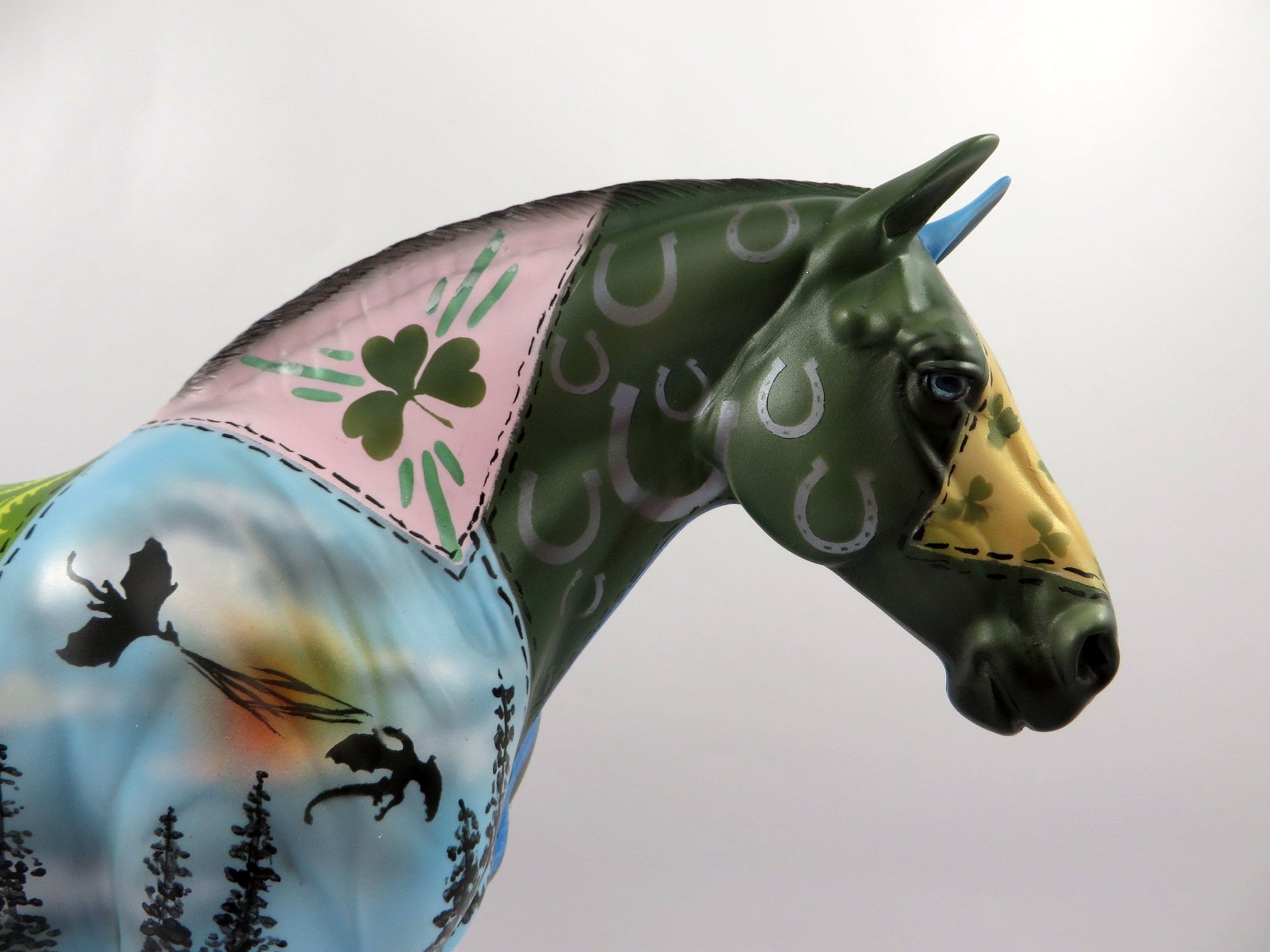 Ireland-OOAK Deco Drafter Painted by Dawn Quick 3/15/21