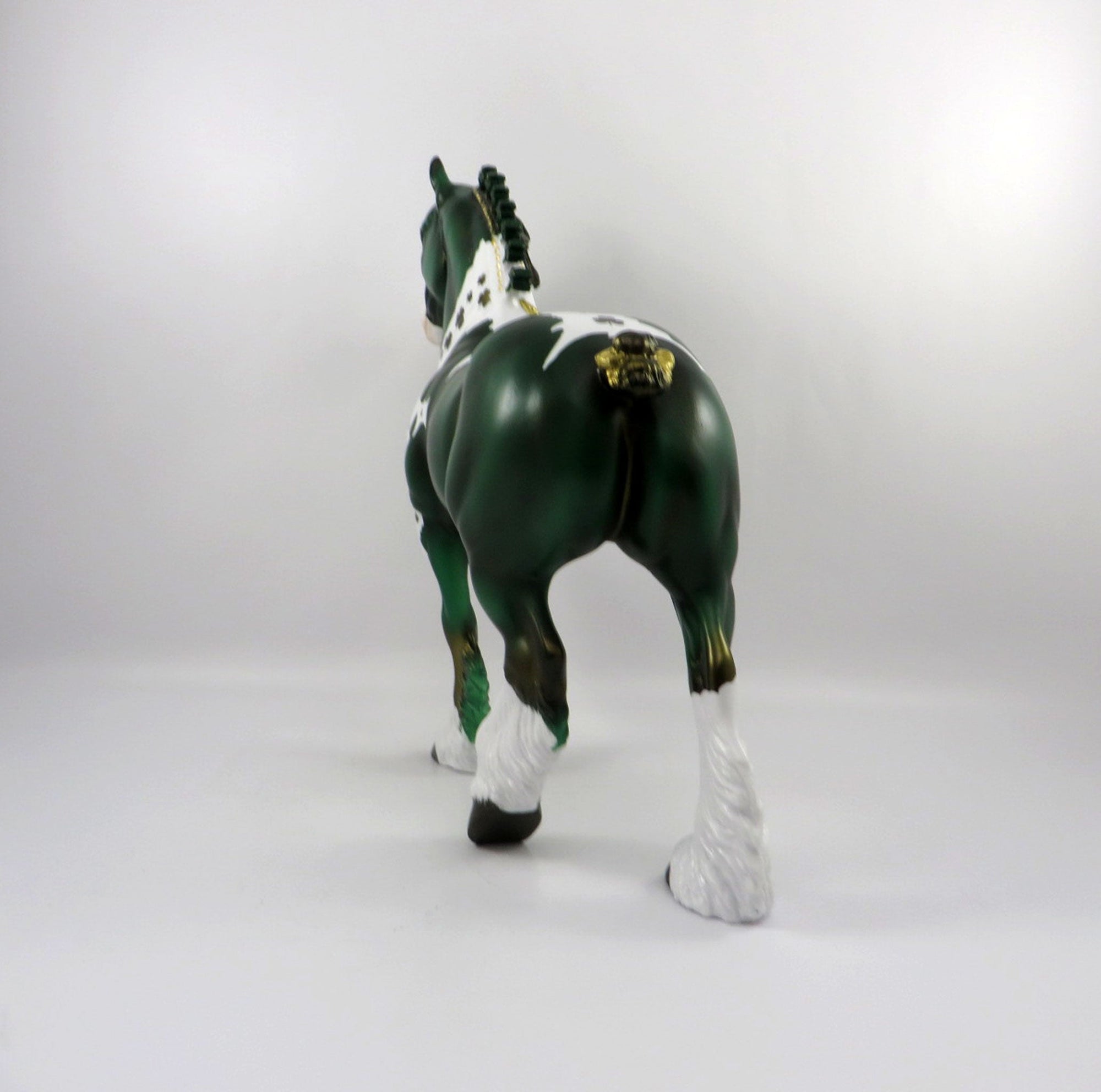 Irish-ooak St Patricks Day trotting drafter Bingo 3/21