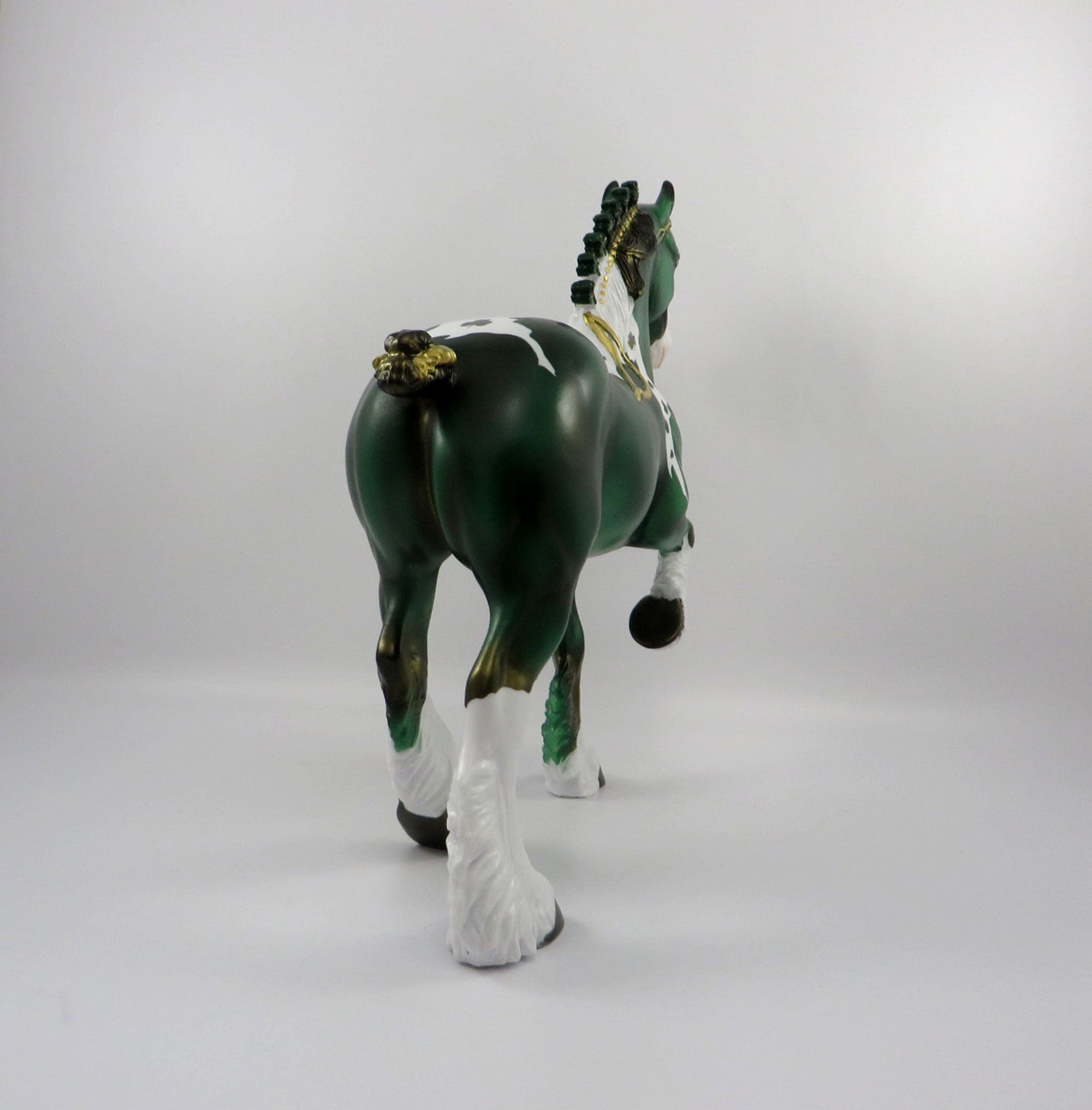 Irish-ooak St Patricks Day trotting drafter Bingo 3/21