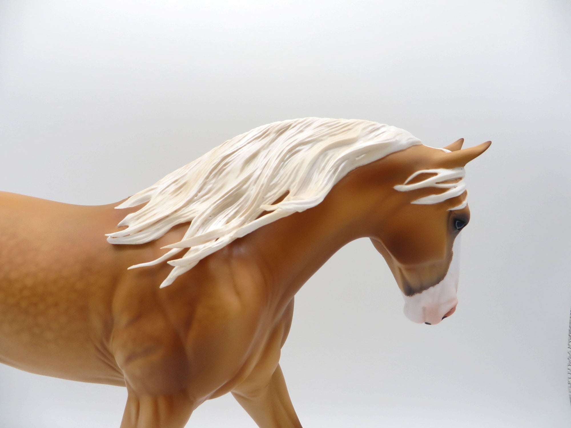 Irtysh-OOAK Dapple Palomino Irish Draft By Caroline Boydston