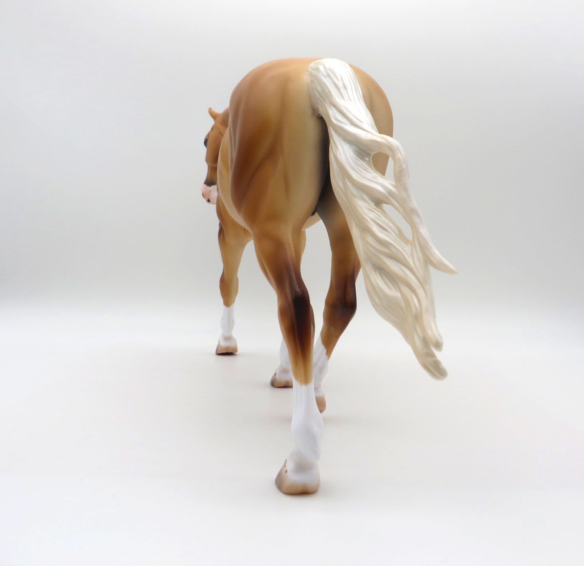 Irtysh-OOAK Dapple Palomino Irish Draft By Caroline Boydston