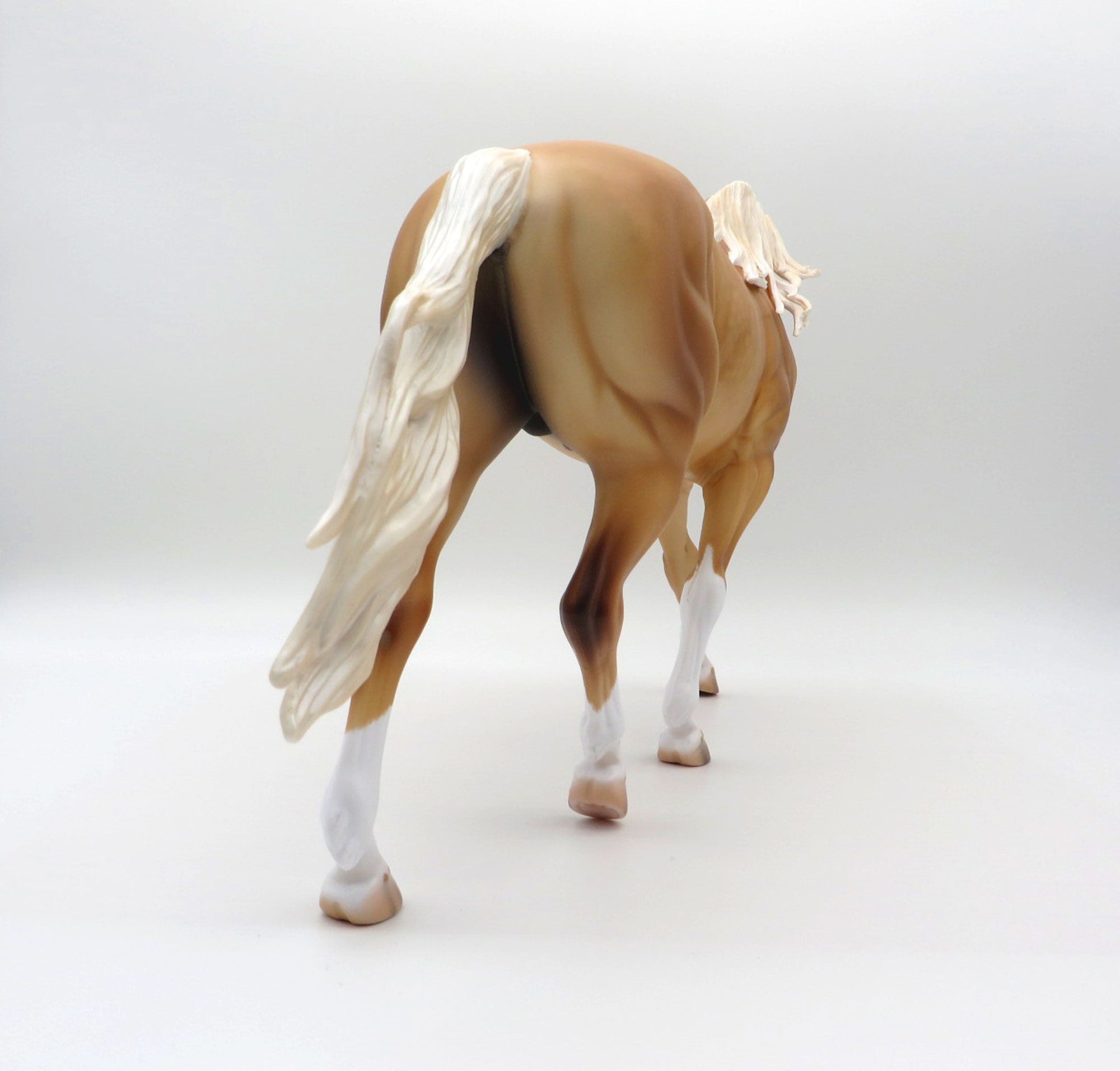 Irtysh-OOAK Dapple Palomino Irish Draft By Caroline Boydston