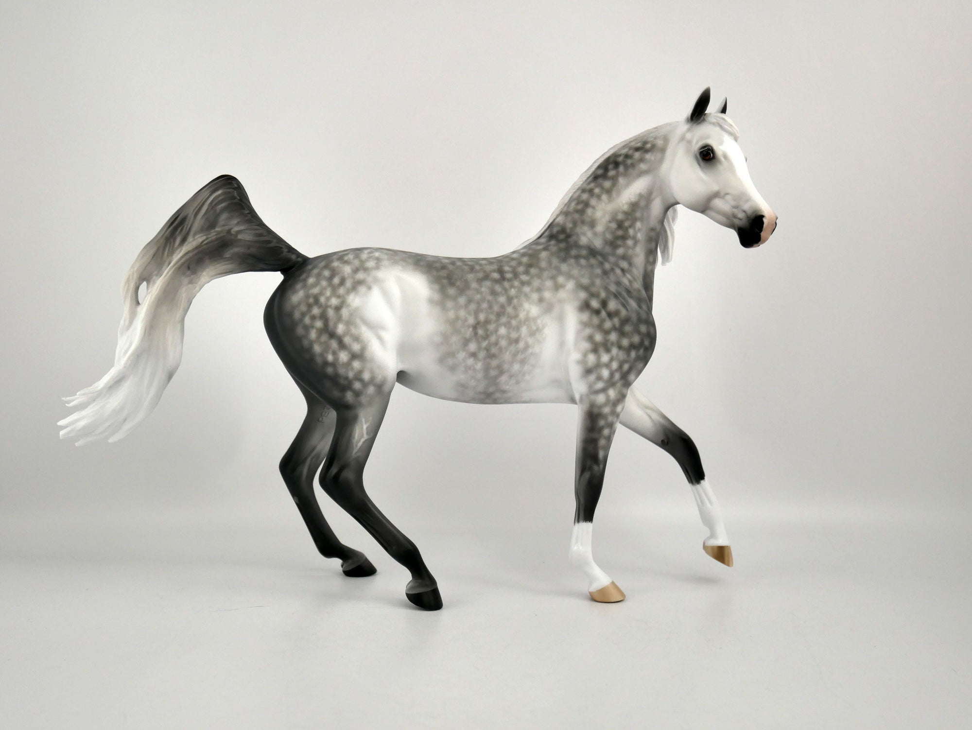 ISADORA -OOAK DAPPLE GREY ARABIAN  MARE BY SHERYL LEISURE 11/24/20
