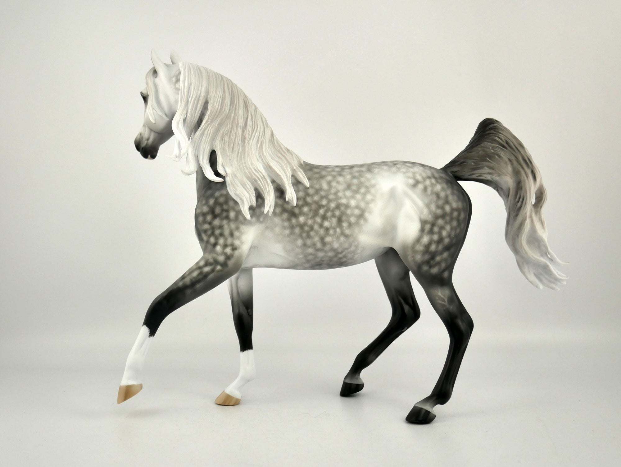 ISADORA -OOAK DAPPLE GREY ARABIAN  MARE BY SHERYL LEISURE 11/24/20