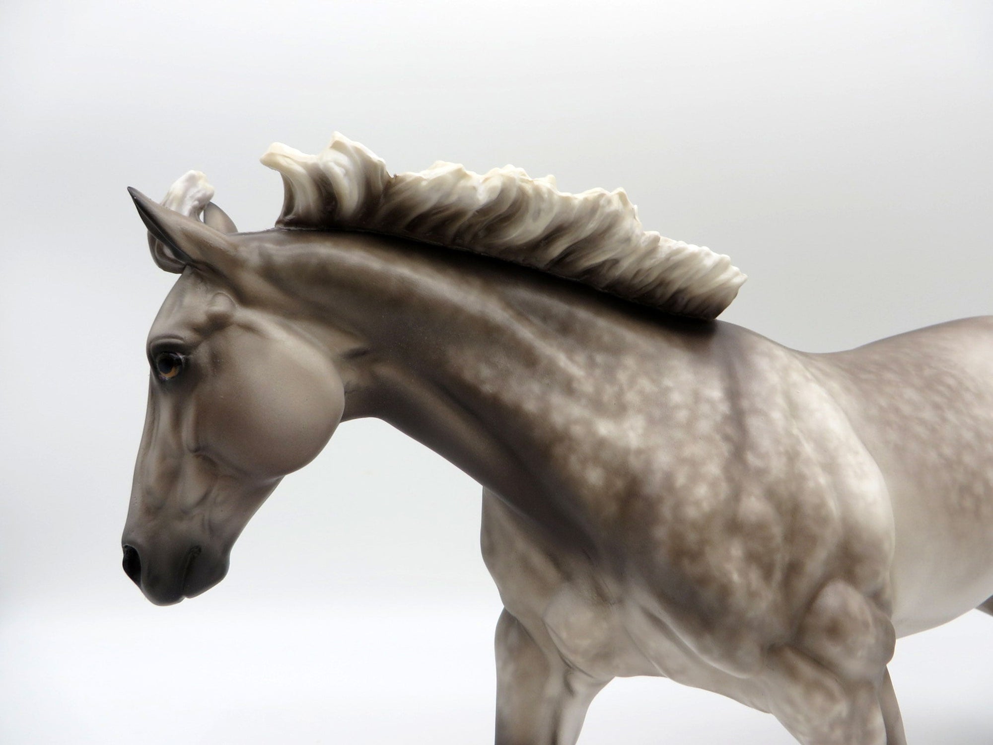 Isley-OOAK Silver Buckskin Remington Painted by Sheryl Leisure 11/29/21