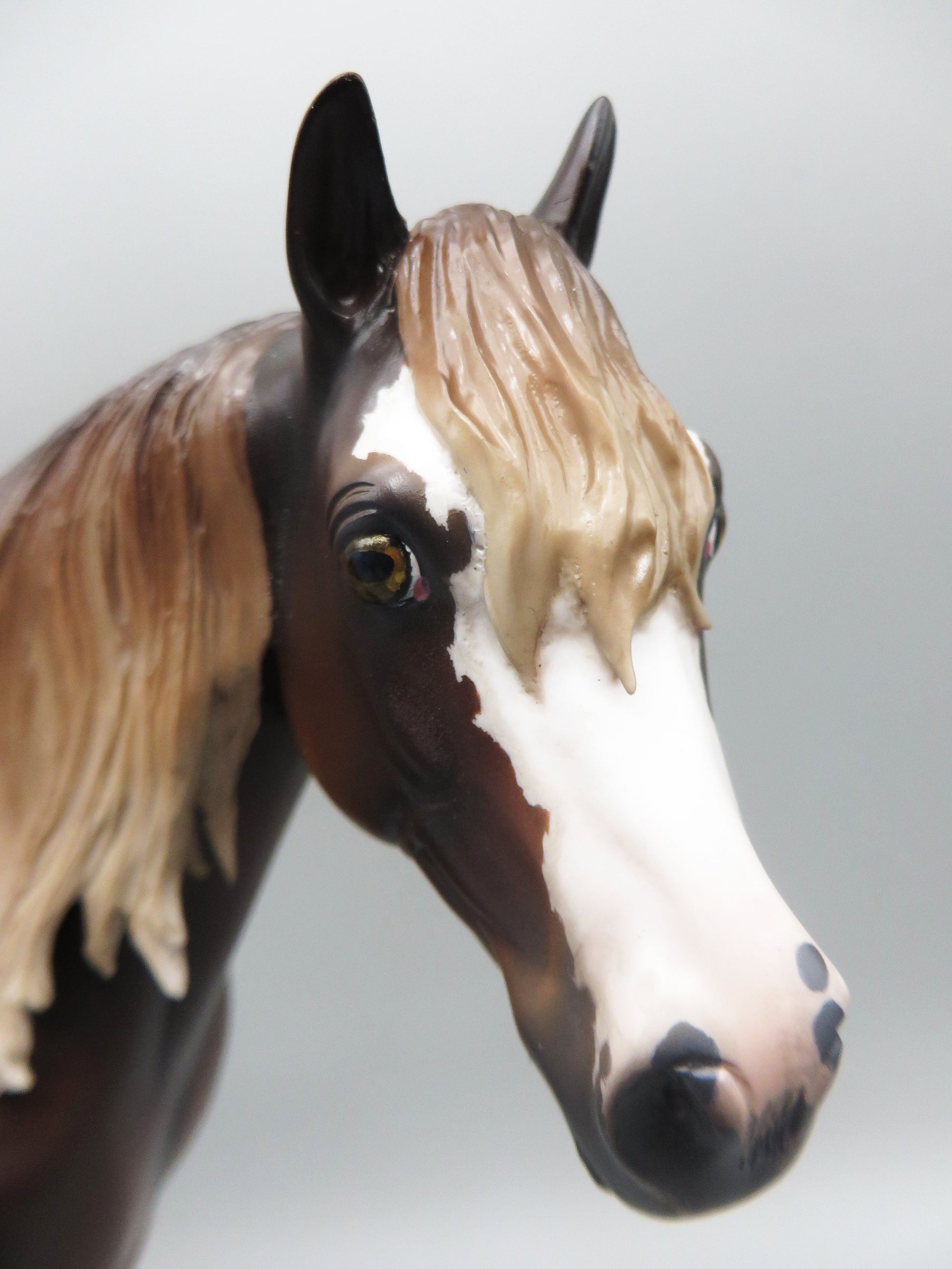 István - OOAK - Dappled Silver Bay Ideal Stock Horse By Jess Hamill - Best Offer 5/30/23